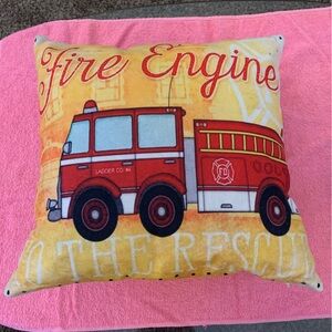 Pillow Fire Truck